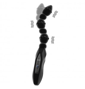 JEUSN Dragon Whip Anal Pleasure Butt Plug (Chargeable - Black)
